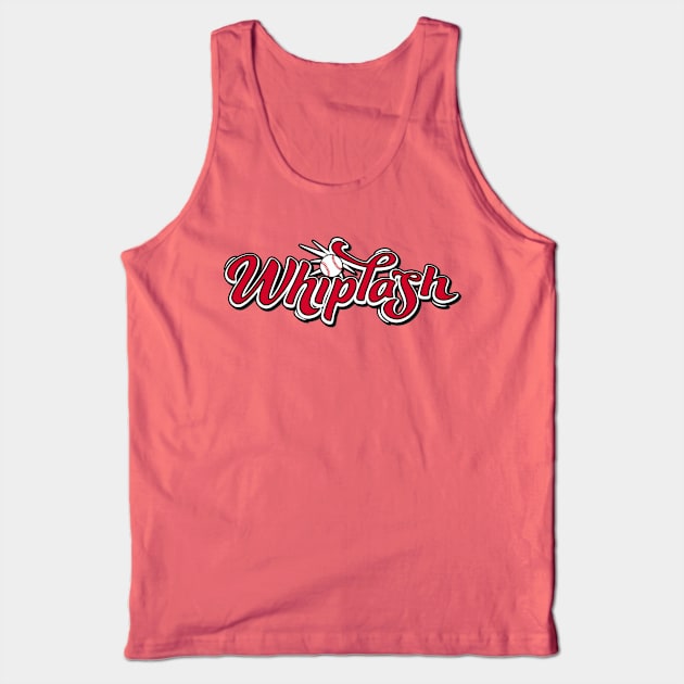 Whiplash Baseball Tank Top by DavesTees